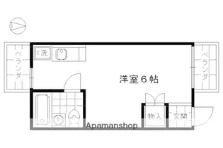 メゾンウェルス【305号室】の間取り