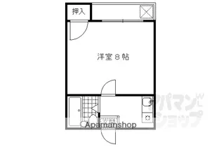 1Kの間取り画像