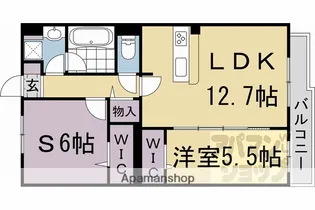 PLUM OWL II【2階】の間取り