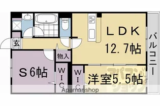 PLUM OWL II【2階】の間取り