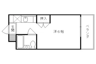 プレステージ御陵【402号室】の間取り