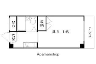ネオパルマ【303号室】の間取り