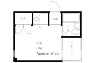 アバルバン都【101号室】の間取り