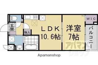 メゾンドエフ【1階】の間取り