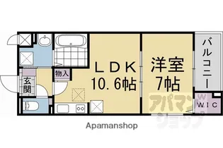 メゾンドエフ【1階】の間取り