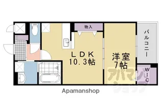 メゾンドエフ【2階】の間取り