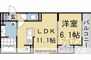 ソラーナ【2階】の間取り