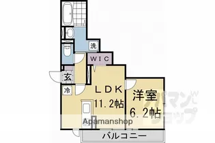 ソラーナ【301号室】の間取り