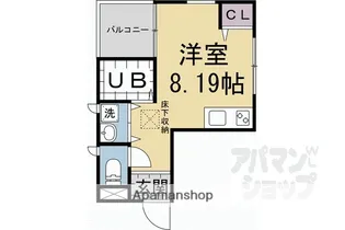 肥後町ハイツ【101号室】の間取り