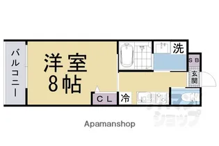 LEI大宅【202号室】の間取り
