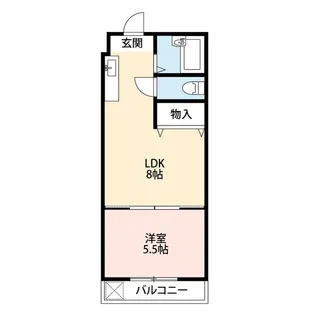 TIFFANY HEIGHTS【3階】の間取り