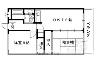 サンリジェール【101号室】の間取り