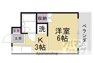 メゾンマルタ【1階】の間取り
