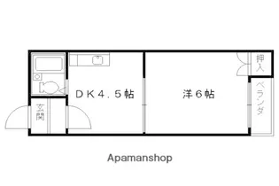ハウスDOI【201号室】の間取り