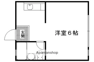 グランズ丹波橋【207号室】の間取り