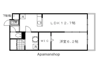 ヴェルドミール【3階】の間取り