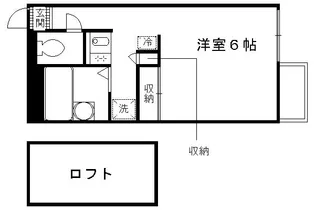 レオパレスフェリシダード【102号室】の間取り