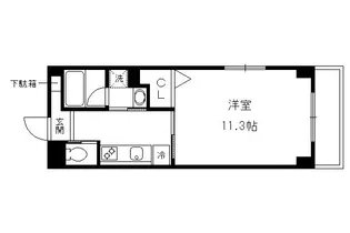RADIANT【6階】の間取り
