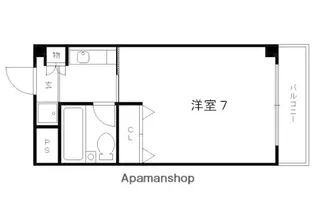 シャーラハイツ【4階】の間取り