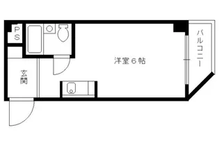 アルビオンシティ京都沢町【305号室】の間取り