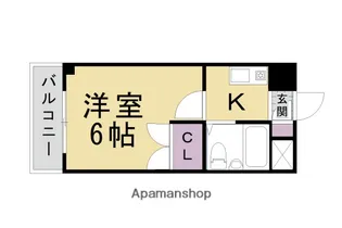 EIGHTYーEIGHT 樋野本【202号室】の間取り