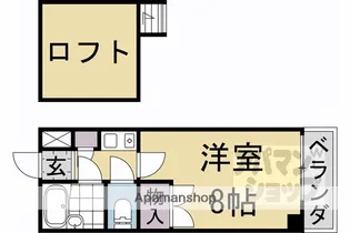 メゾンセレクト【206号室】の間取り