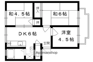 ウィンディア出雲【B102号室】の間取り