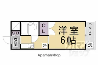 タチバナ【203号室】の間取り