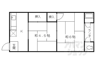 みそのハイツ【11号室】の間取り