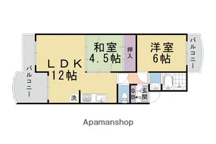 北前田マンション【302号室】の間取り