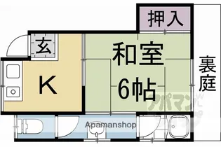 富畑荘【101号室】の間取り