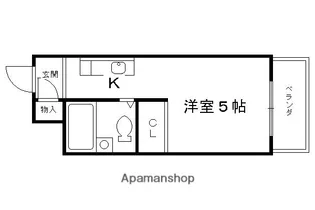 メゾン・ド・パルファン【309号室】の間取り