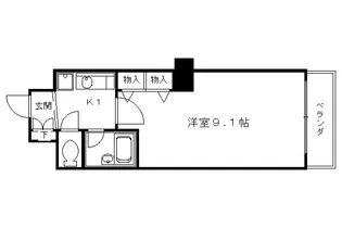 デ・リード&サンヴェール桂川東【2階】の間取り