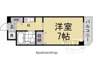 ベスト・サークル【3-C号室】の間取り