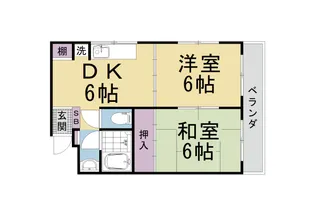 アクティハイム壱番館【304号室】の間取り