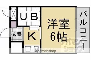 マルカクカウンタックハイツ【101号室】の間取り