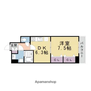 SION【1階】の間取り