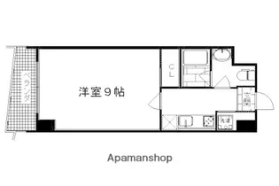 京都府京都市右京区西京極畔勝町【マンション】の間取り