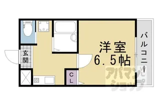 AFTER BASE 樫原【302号室】の間取り