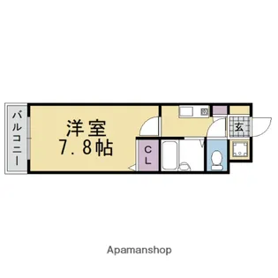 グリーンビュー【301号室】の間取り