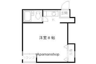 やまやすビル【201号室】の間取り