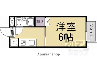 芙蓉ハイツ【1階】の間取り