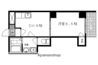 レジデンス・ベレ・シャンブル【5階】の間取り