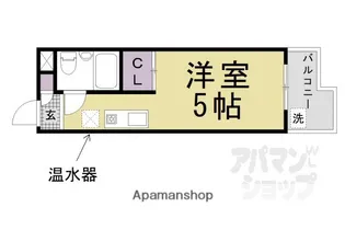 メゾン・ド・パプリカ【108号室】の間取り