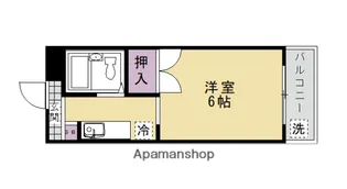 洛西みやびビル【207号室】の間取り