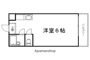 MOUNTAIN【208号室】の間取り