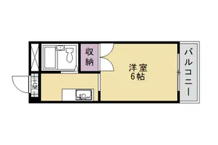 OKマンション【302号室】の間取り