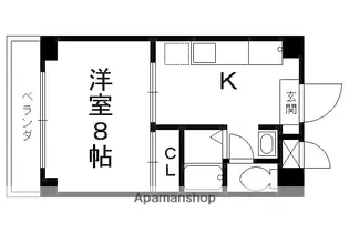 ブルク【202号室】の間取り