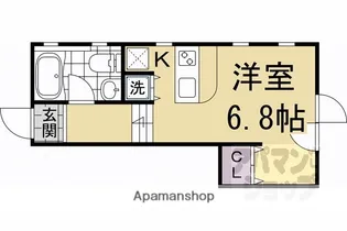 D’S JUNO【301号室】の間取り