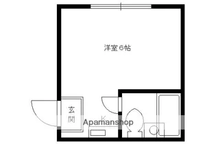 KOZY6番館【102号室】の間取り